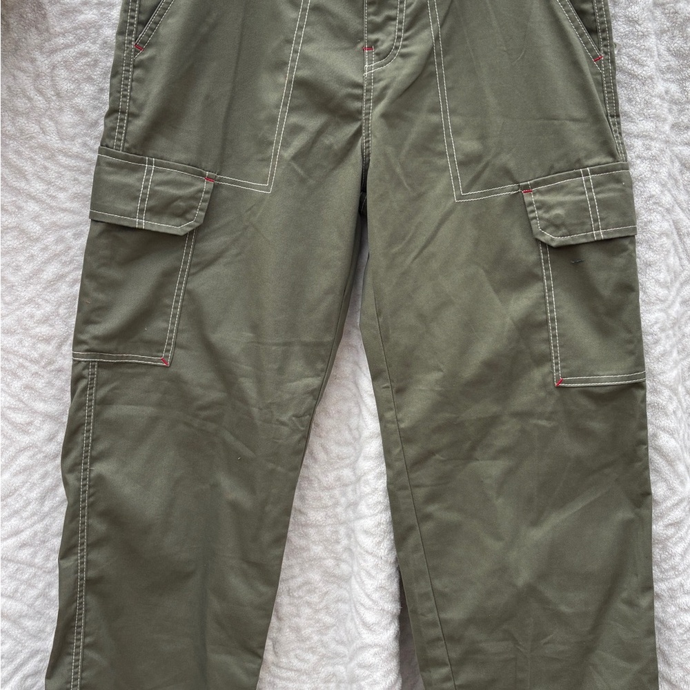 True Religion Green Cargo Pants